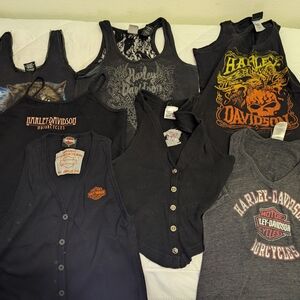 Harley-Davidson Tank Top Collection - Black and Gray